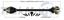 Picture of Audi TT Right Front CV Shafts 2000-2006 8N0407272N
