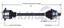 Picture of Audi A8 Left Front CV Shafts 1997-2002  4D0407271S